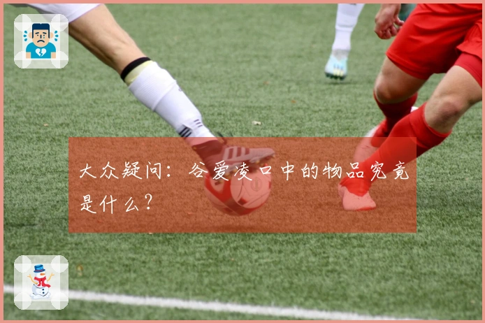 大众疑问：谷爱凌口中的物品究竟是什么？